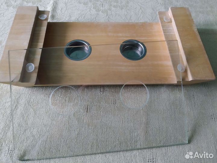 Поднос- подставка со свечами для подогрева