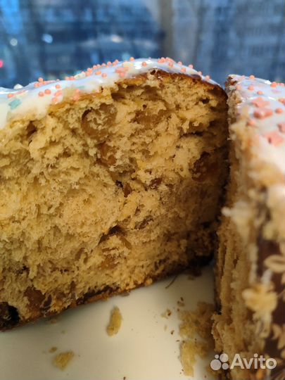 Пасхальный кулич домашний