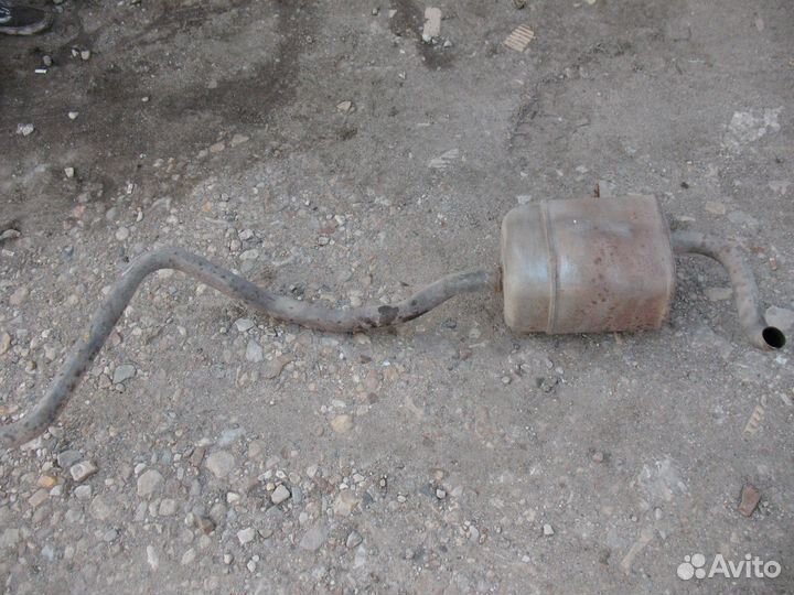 Седан задняя банка глушителя Renault Megane 2