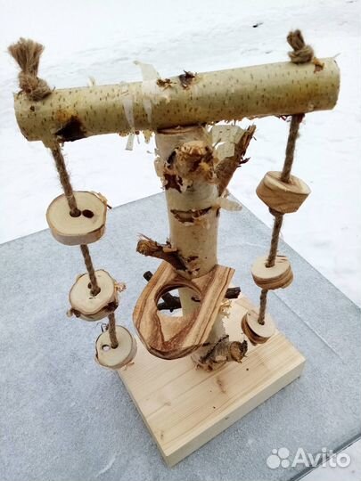 Игровые стенды для попугаев