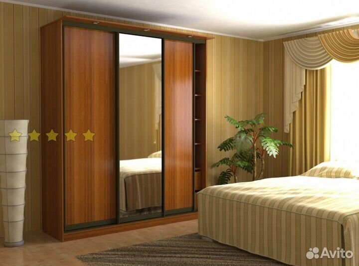 Шкаф с зеркалом на заказ по вашим размерам