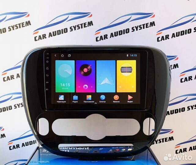 Магнитола андроид Kia Soul 2013-2019