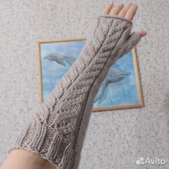 Митенки до логтя