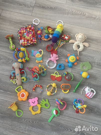 Погремушки, грызунки пакетом