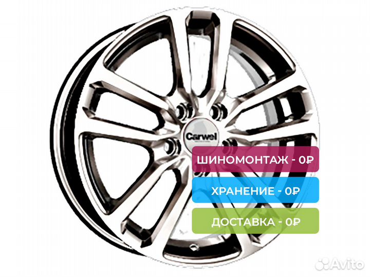 R15 5x100 6J ET40 D57,1 Carwel Донты 209 AB