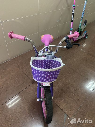 Детский велосипед для девочки