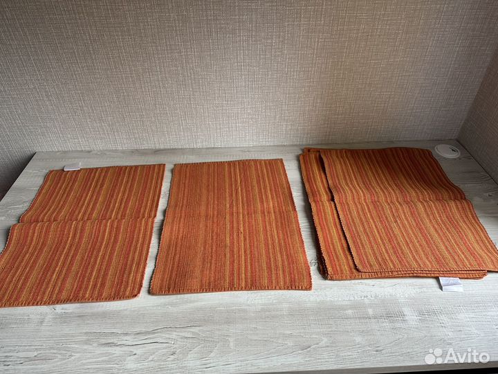 Тканевые салфетки подложки под тарелку хлопковые