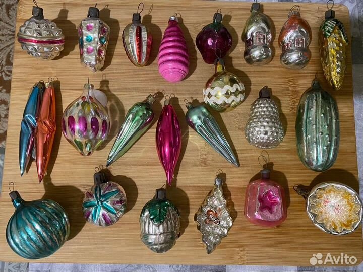 Елочные игрушки СССР