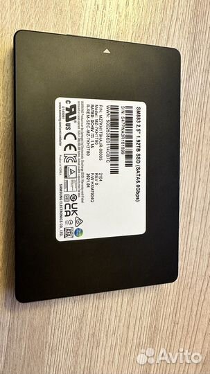Ssd samsung SM883 2.5