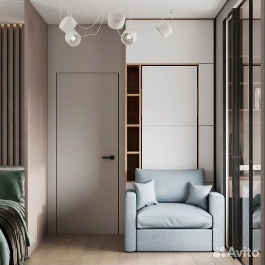 Двери скрытого монтажа