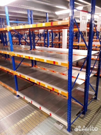 Стеллаж полочный