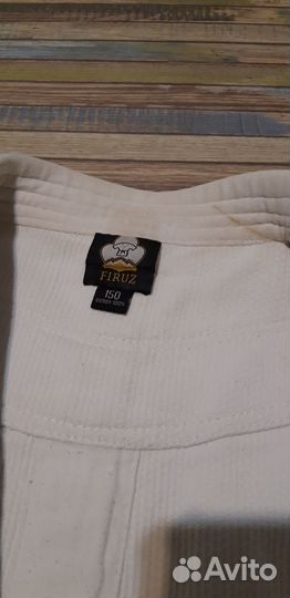 Дзюдога (куртка) от кимоно на рост 150 см