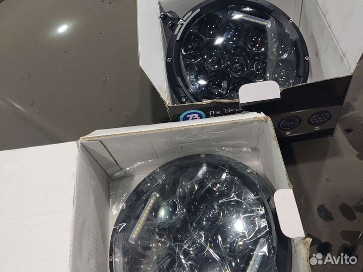 Светодиодные фары на ниву