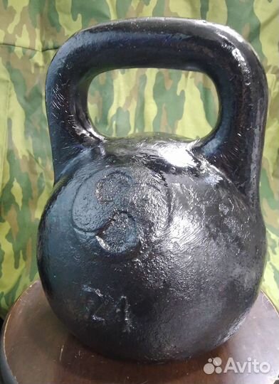 Гиря 24 кг СССР