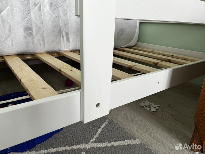 Детская кровать 160 на 80 с матрасом