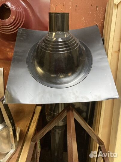 Мастер флеш для дымохода угловой