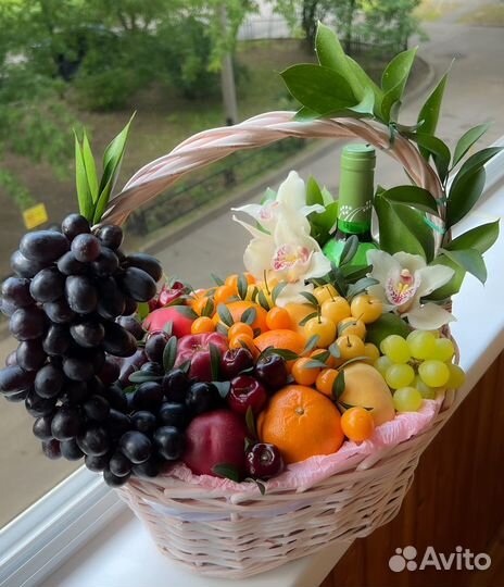 Фруктовые букеты, ягодные букеты