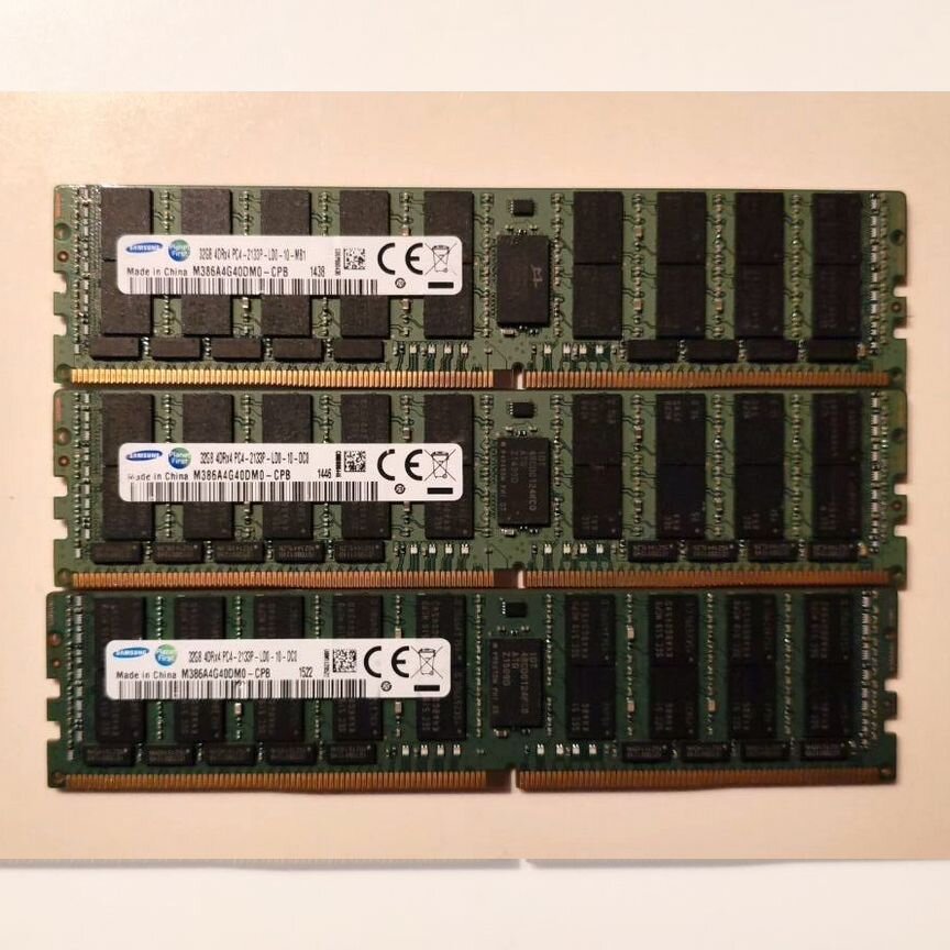 [M386A4G40DM0-CPB] Samsung 32gb Ddr4 Lrdimm Reg Ecc M386a4g40dm0-Cpb