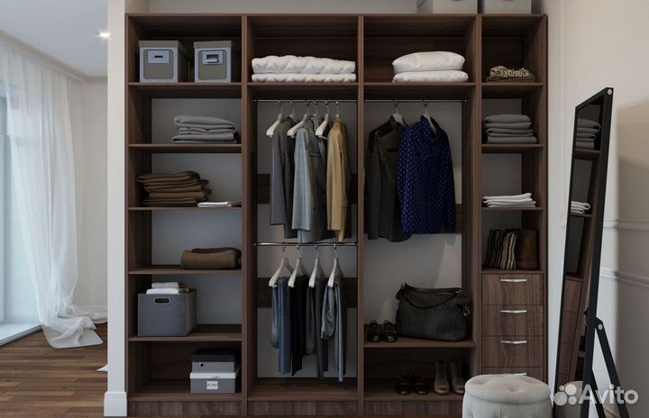 Гардеробная на заказ в рассрочкугардеробная на заказ