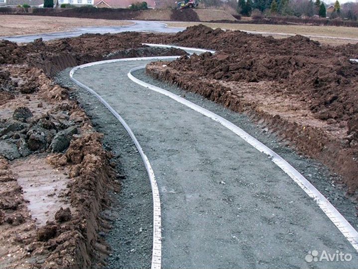 Металлический бордюр