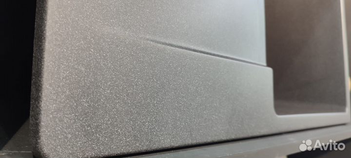 Мойка кварцевая 69х50 искристый черный