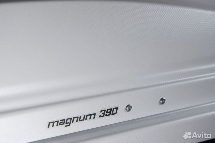 Автобокс Магнум 390 серый карбон