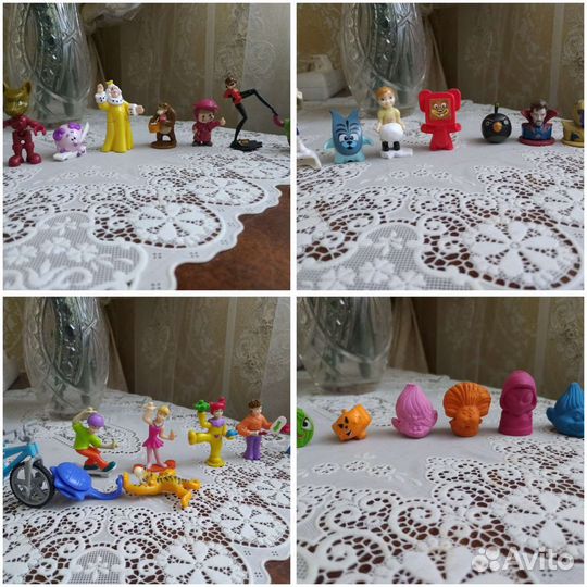 Киндер игрушки, Макдональдс, Стератели