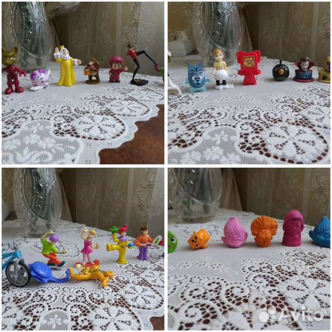 Киндер игрушки, Макдональдс, Стератели