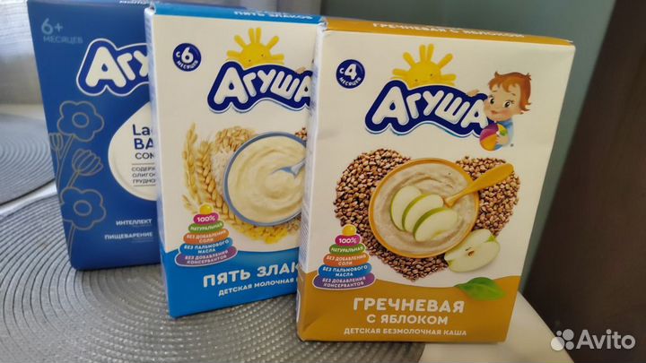 Детские пюре, детские каши, детская смесь