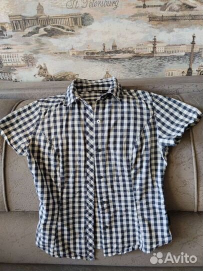 Рубашка с клеткой