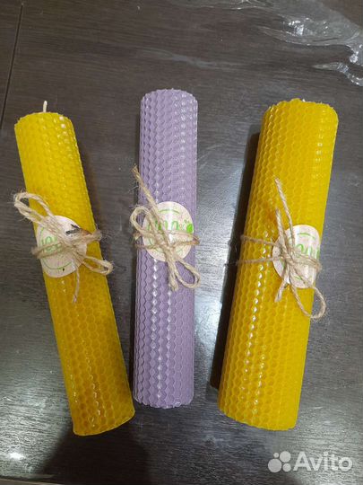 Свечи из вощины