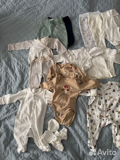 Пакет детских вещей для новорожденного