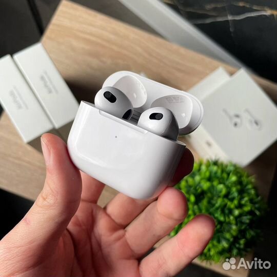 Беспроводные наушники apple airpods pro 3