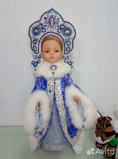 Комплект Снегурочки для куклы Паола Рейна