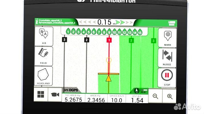 Агронавигатор Агроглобал, Кампус, Автопилот FJD