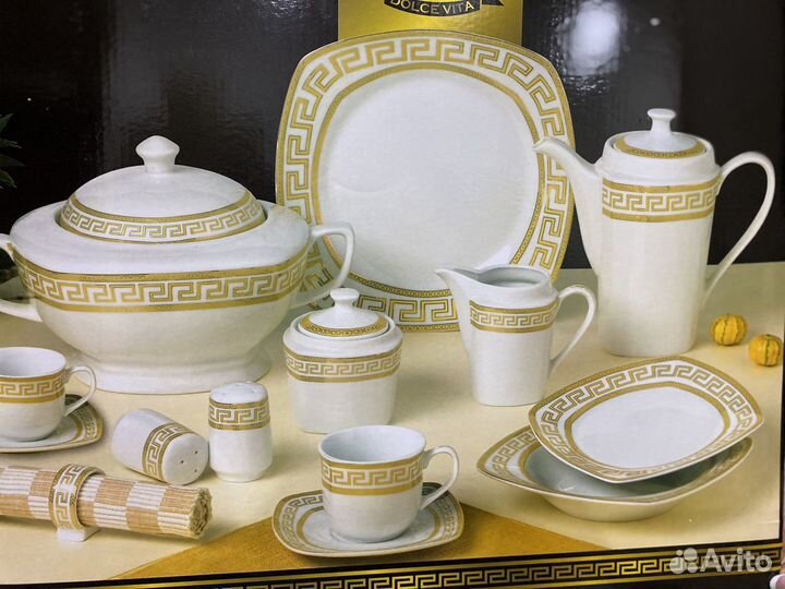 Обеденный сервиз на 6 персон Viva