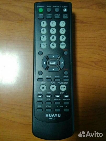 Пульт BBK RM-D711 универсальный для DVD