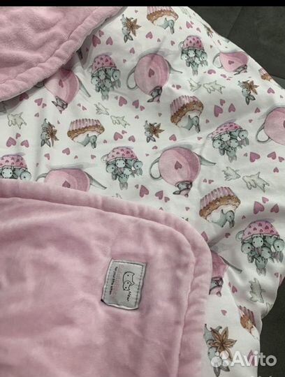 Комплект на выписку для девочки осень