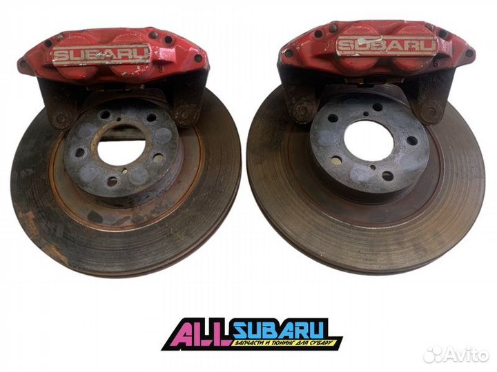 Тормозные суппорта переднее Subaru Impreza Wrx GGA