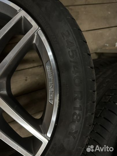 Колеса мерседес оригинал r18 amg