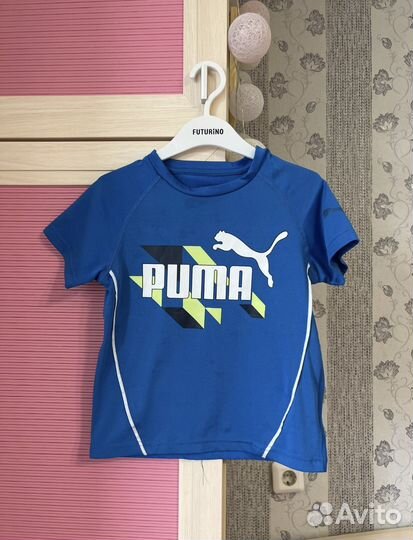 2 футболки puma на 4 годика