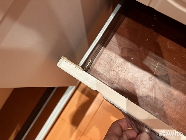 Тумба подвесная с раковиной и зеркалом 100 см бу