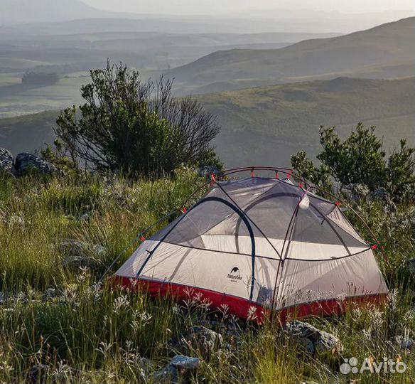 Палатка Naturehike Star-river Si 2-местная, серая