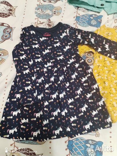 Пакет одежды на девочку 86-92