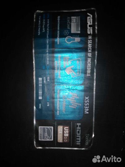 Ноутбук asus X553M