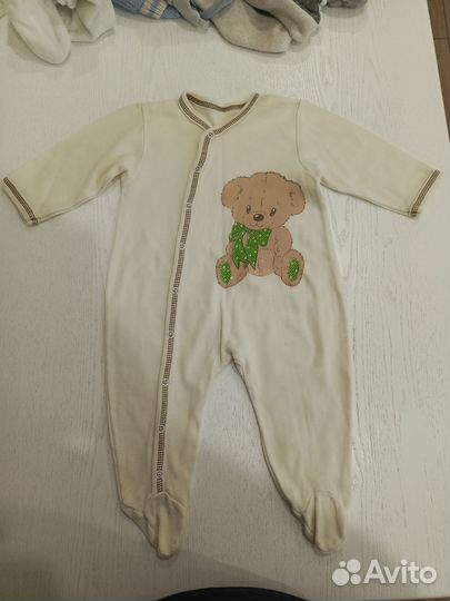 Пакет одежды на мальчика 56-74