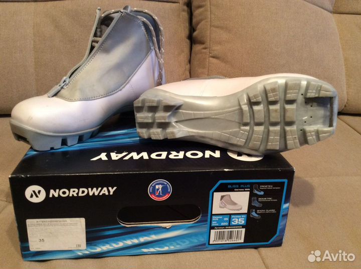Лыжные ботинки nordway bliss 35 размер