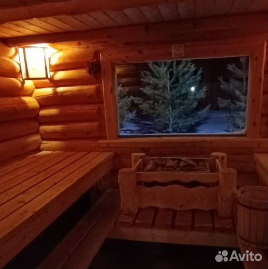 Баня и Сибирский чан в красивом доме