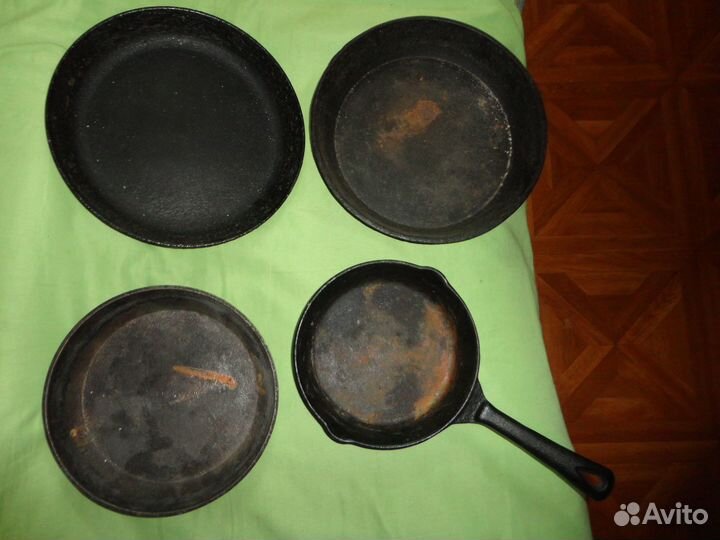 Чугунная сковорода СССР