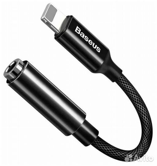 Переходник Baseus iP Male to 3.5mm Female Adapter